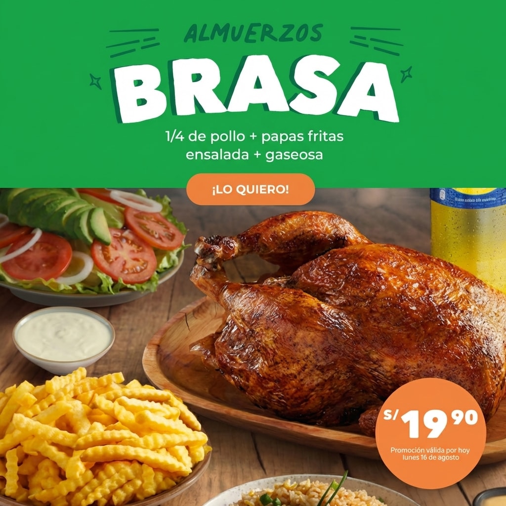 Almuerzos Brasa