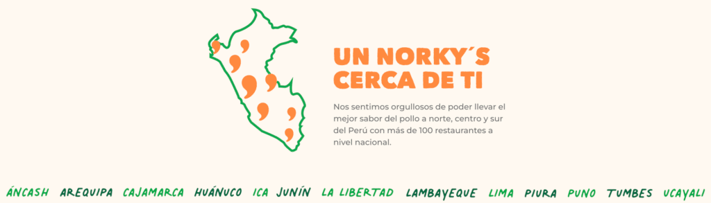 Un Norky's cerca de ti